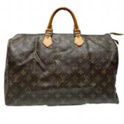 Pre-owned Canvas handbags Louis Vuitton Vintage , Brown , Dames