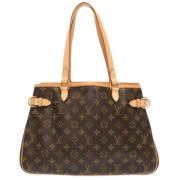 Pre-owned Canvas louis-vuitton-bags Louis Vuitton Vintage , Brown , Da...