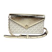 Stijlvolle Flap Crossbody Tas met Zakken Michael Kors , Multicolor , D...