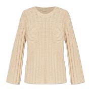 Gestreepte Sweater Cirra By Herenne Birger , Beige , Dames