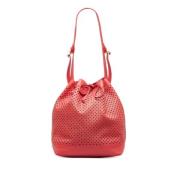 Pre-owned Leather louis-vuitton-bags Louis Vuitton Vintage , Red , Dam...