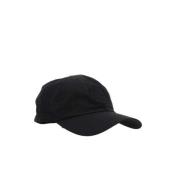 Zwart Sjaal Baseball Cap Logo Patch Stone Island , Black , Heren