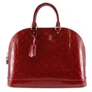 Pre-owned Fabric louis-vuitton-bags Louis Vuitton Vintage , Red , Dame...