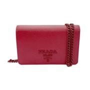 Pre-owned Fabric prada-bags Prada Vintage , Red , Dames