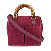 Pre-owned Fabric gucci-bags Gucci Vintage , Red , Dames