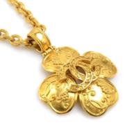 Pre-owned Metal chanel-jewelry Chanel Vintage , Yellow , Dames