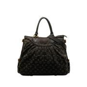 Pre-owned Denim louis-vuitton-bags Louis Vuitton Vintage , Black , Dam...