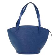 Pre-owned Leather louis-vuitton-bags Louis Vuitton Vintage , Blue , Da...