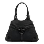 Pre-owned Canvas totes Gucci Vintage , Black , Dames