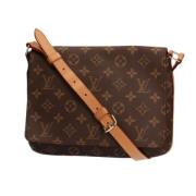 Pre-owned Canvas louis-vuitton-bags Louis Vuitton Vintage , Brown , Da...