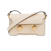 Mini Schoudertas Marni , Beige , Dames