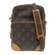 Pre-owned Canvas louis-vuitton-bags Louis Vuitton Vintage , Brown , Da...