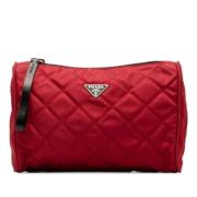 Pre-owned Fabric prada-bags Prada Vintage , Red , Dames