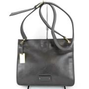 Pre-owned Leather shoulder-bags Gucci Vintage , Black , Dames