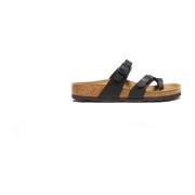 Mayari-stijl Flip Flops Birkenstock , Black , Dames