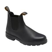 Waterdichte zwarte leren Chelsea-laarzen Blundstone , Black , Unisex