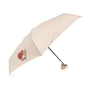 Paraplu met logo Moschino , Beige , Unisex