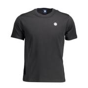 Zwart Logo Accent T-shirt North Sails , Black , Heren