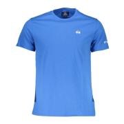 Blauw Geborduurd Logo T-Shirt La Martina , Blue , Heren