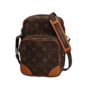 Pre-owned Canvas louis-vuitton-bags Louis Vuitton Vintage , Brown , Da...