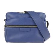 Pre-owned Fabric louis-vuitton-bags Louis Vuitton Vintage , Blue , Dam...