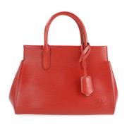 Pre-owned Leather louis-vuitton-bags Louis Vuitton Vintage , Red , Dam...