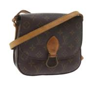 Pre-owned Canvas louis-vuitton-bags Louis Vuitton Vintage , Brown , Da...