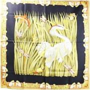 Pre-owned Silk scarves Salvatore Ferragamo Pre-owned , Multicolor , Da...