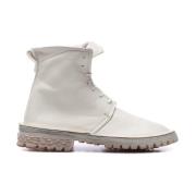 Leren Schoenen, Wit, 3,5 cm Hak Moma , White , Dames