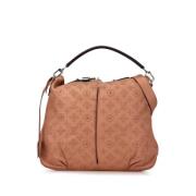 Pre-owned Leather handbags Louis Vuitton Vintage , Pink , Dames