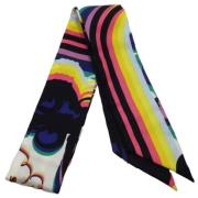 Pre-owned Silk scarves Hermès Vintage , Multicolor , Dames