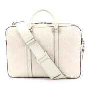 Pre-owned Leather shoulder-bags Gucci Vintage , White , Heren