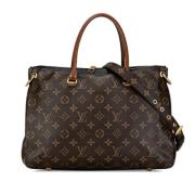 Pre-owned Canvas louis-vuitton-bags Louis Vuitton Vintage , Brown , Da...