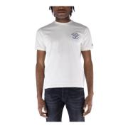 Padel Club T-Shirt MC2 Saint Barth , White , Heren
