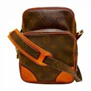 Pre-owned Canvas louis-vuitton-bags Louis Vuitton Vintage , Brown , Da...