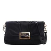 Pre-owned Canvas crossbody-bags Fendi Vintage , Black , Dames