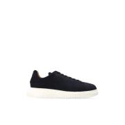 Sneakers met logo Emporio Armani , Blue , Heren