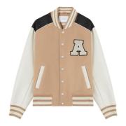 Ivy Varsity Jacket Axel Arigato , Beige , Heren