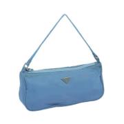 Pre-owned Nylon prada-bags Prada Vintage , Blue , Dames