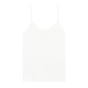 Witte Top voor Vrouwen Courrèges , White , Dames