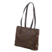 Pre-owned Canvas prada-bags Prada Vintage , Brown , Dames