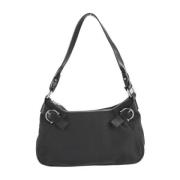 Pre-owned Fabric shoulder-bags Salvatore Ferragamo Pre-owned , Black ,...