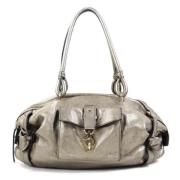 Pre-owned Fabric handbags Salvatore Ferragamo Pre-owned , Gray , Dames