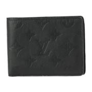 Pre-owned Fabric wallets Louis Vuitton Vintage , Black , Dames