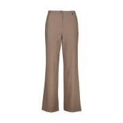 Taupe Arona Broek Amélie & Amélie , Beige , Dames