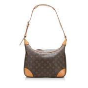 Pre-owned Canvas louis-vuitton-bags Louis Vuitton Vintage , Brown , Da...