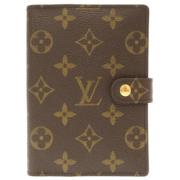 Pre-owned Canvas home-office Louis Vuitton Vintage , Brown , Dames