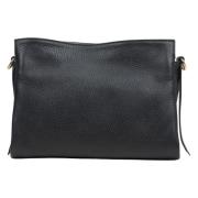 Dames Zwarte Crossbody Tas gemaakt van Premium Italiaans Echt Leer Er0...