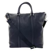 Pre-owned Leather prada-bags Prada Vintage , Blue , Unisex