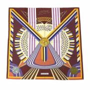 Pre-owned Silk scarves Hermès Vintage , Multicolor , Dames